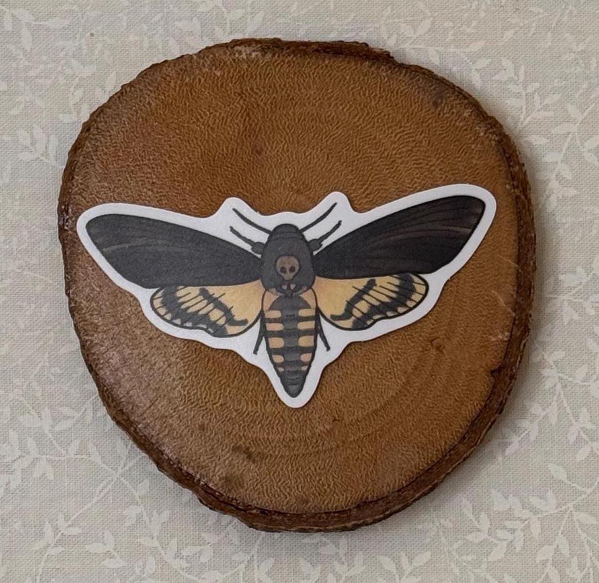 Death's-head hawkmoth | Sticker