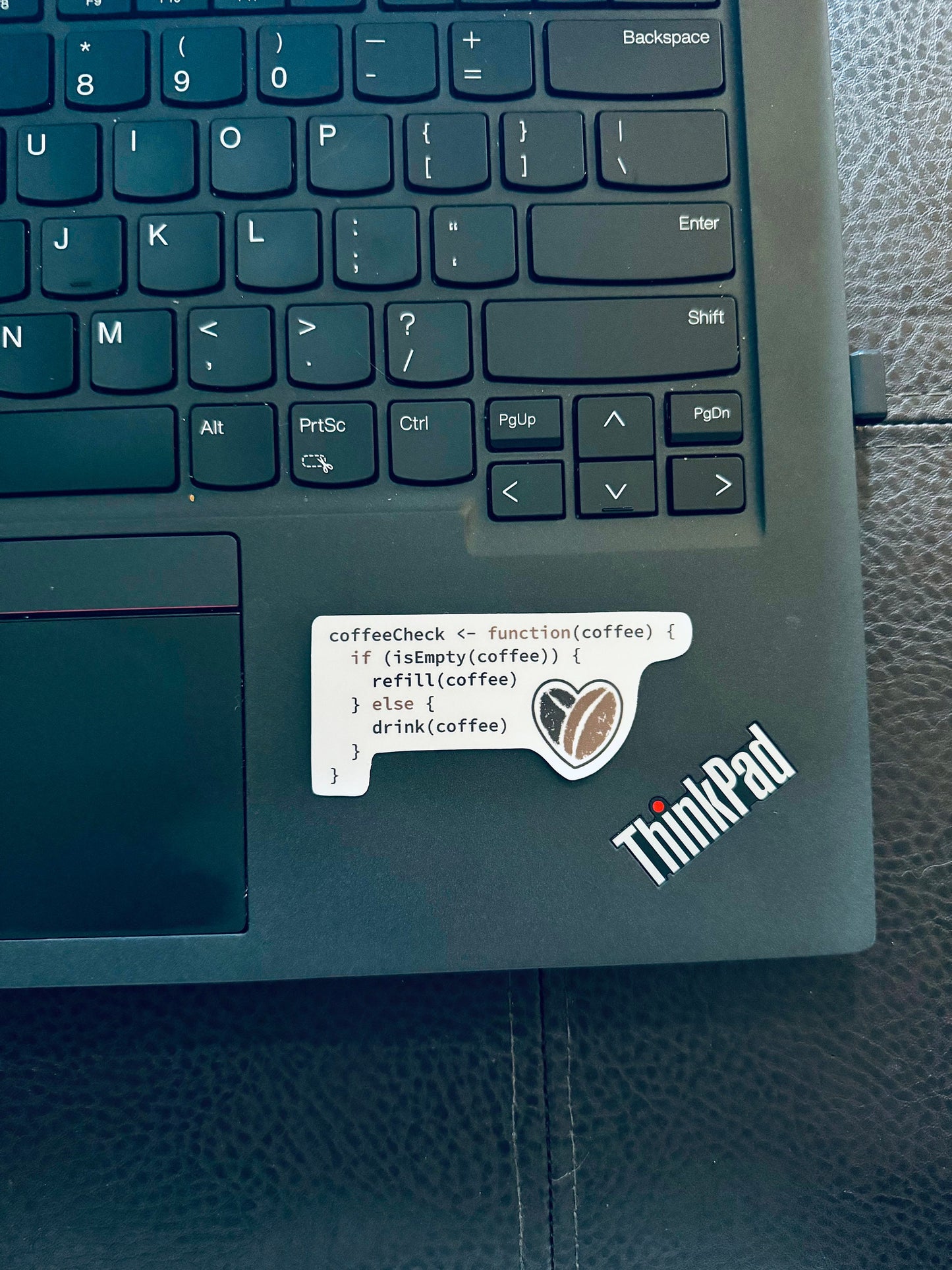 Coffee Check Function | Sticker