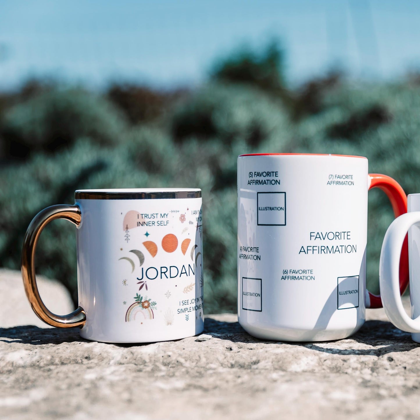 Free spirit daily affirmation mug | Drinkware