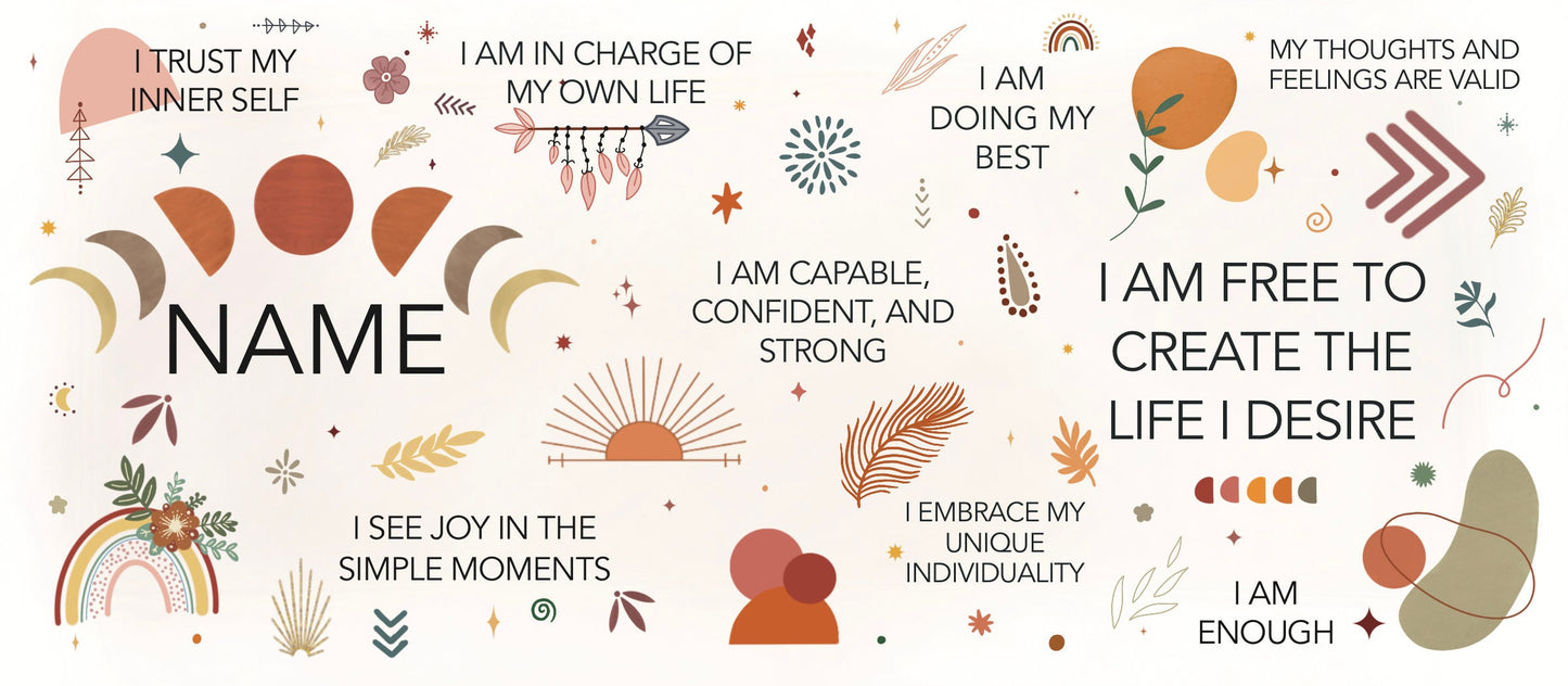 Free spirit daily affirmation mug | Drinkware