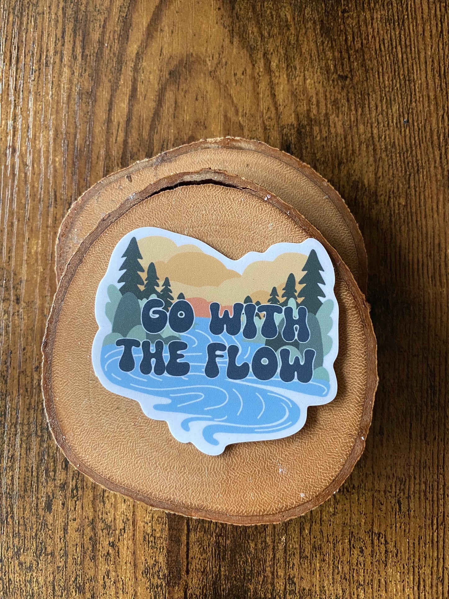 Go with the flow | Sticker