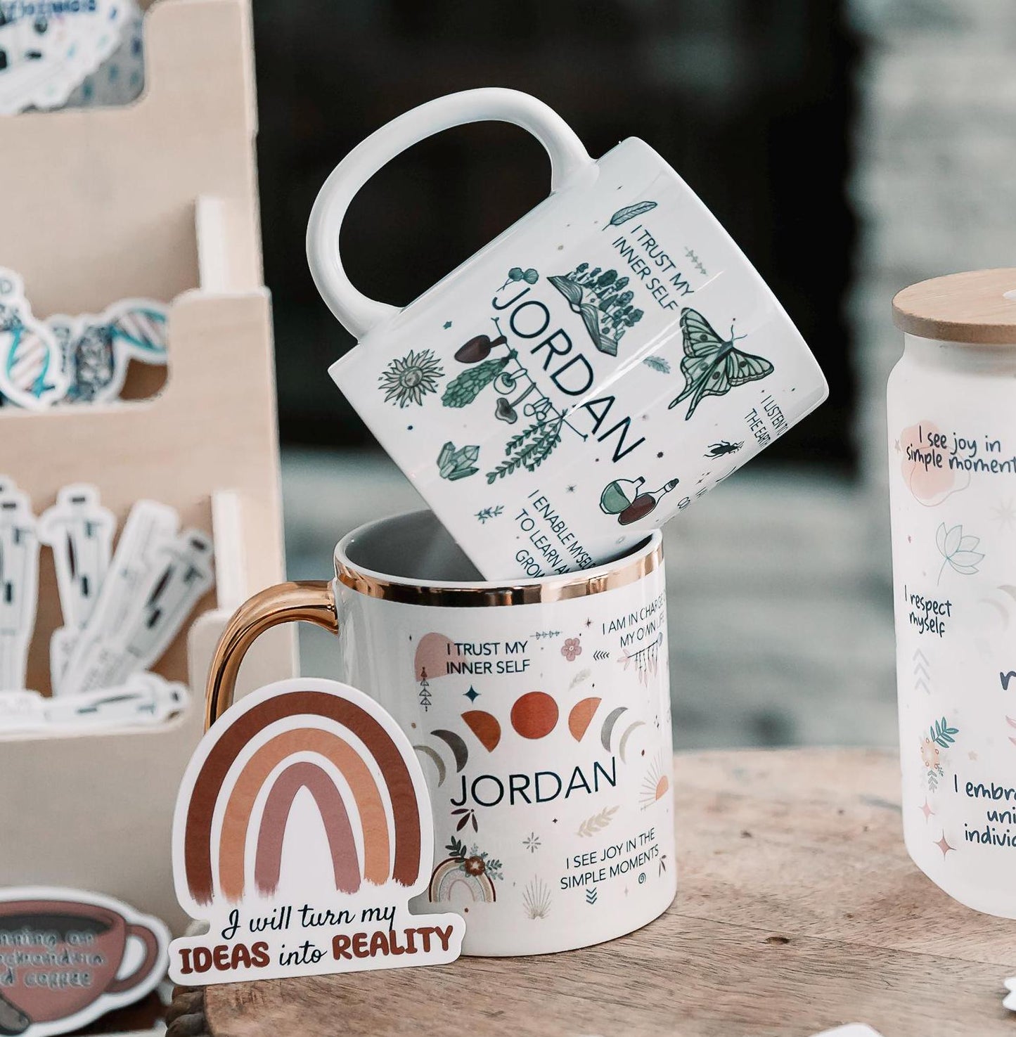 Free spirit daily affirmation mug | Drinkware