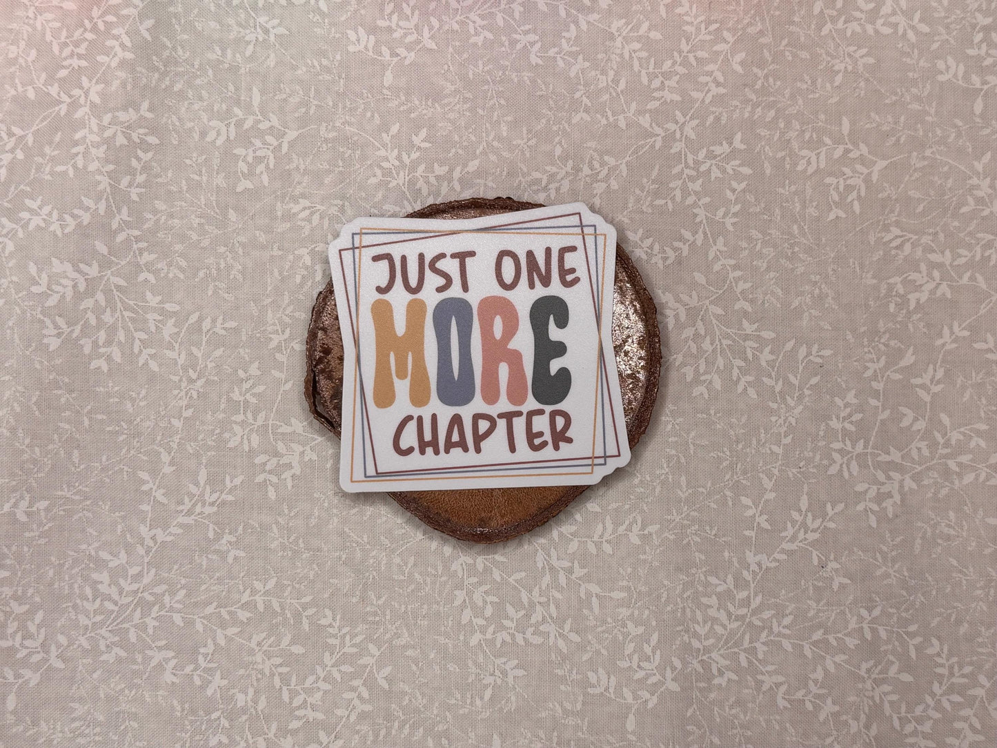Just one more chapter | Sticker