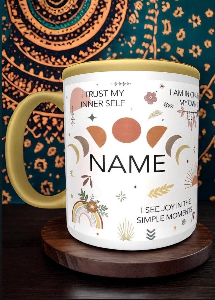 Free spirit daily affirmation mug | Drinkware