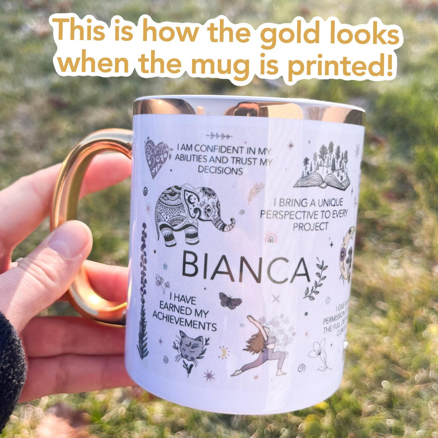 Free spirit daily affirmation mug | Drinkware