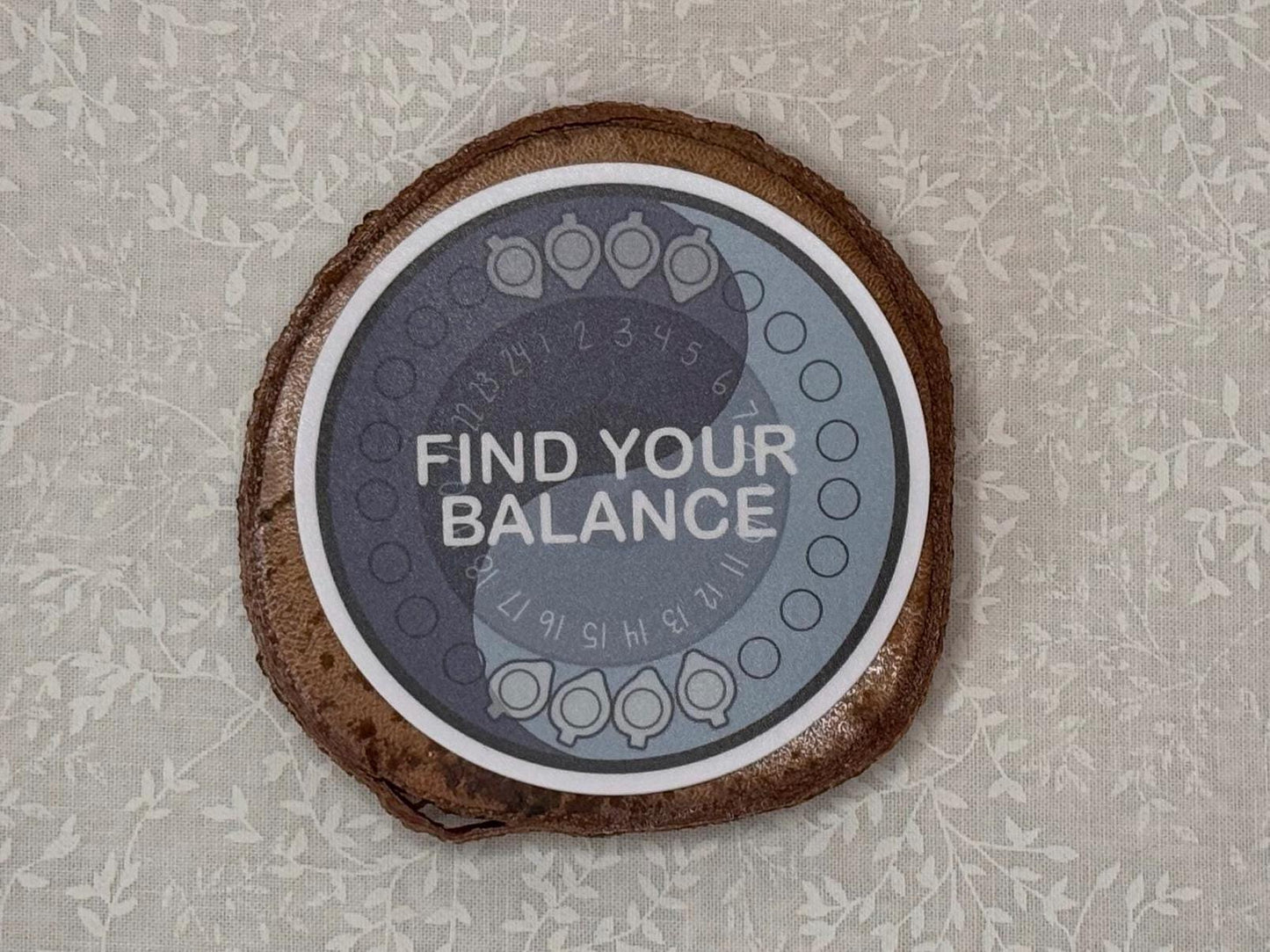 Find your balance centrifuge | Sticker