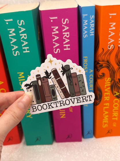 Booktrovert | Sticker
