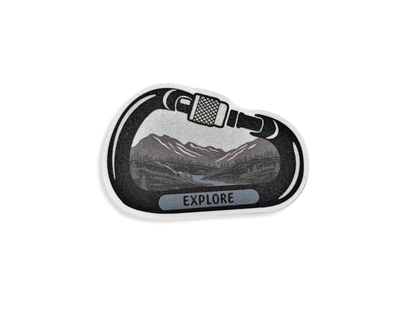 Explore carabiner | Sticker