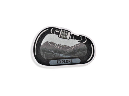 Explore carabiner | Sticker