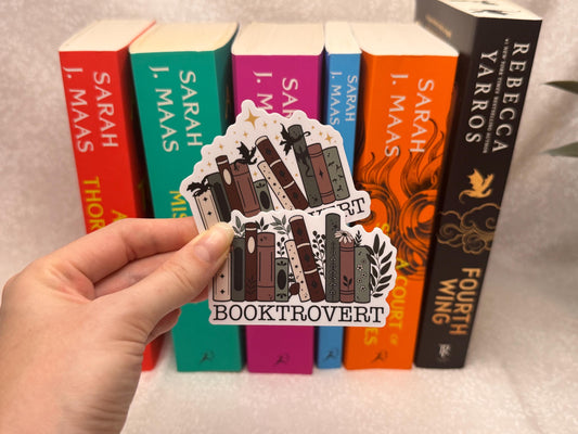 Booktrovert | Sticker