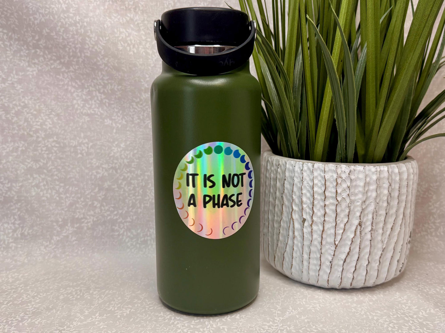 It is not a phase - Moon | Sticker