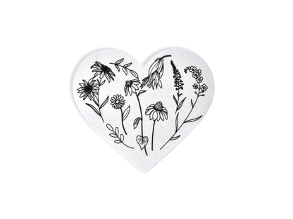 Wildflower heart | Sticker