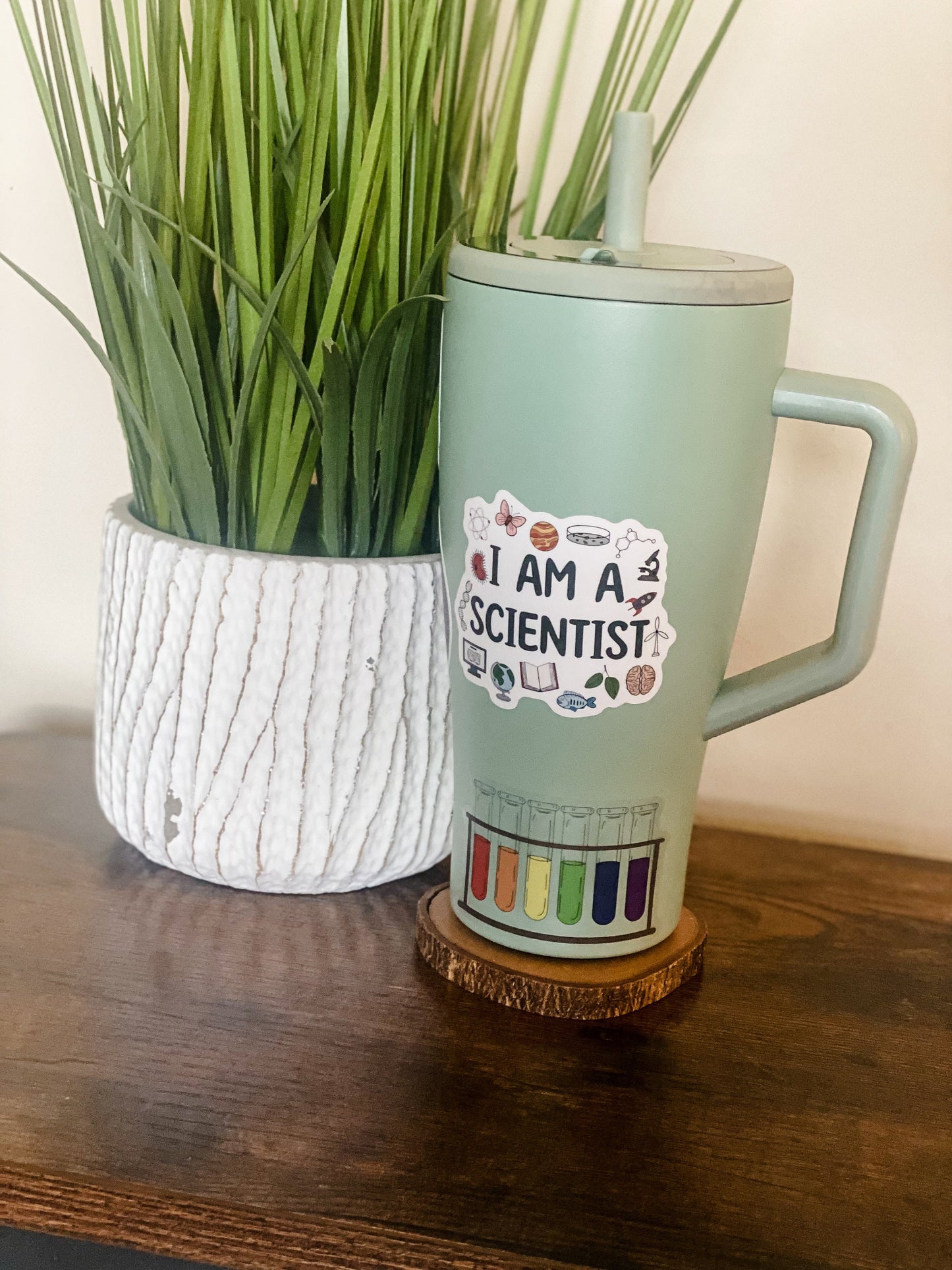 Rainbow test tubes | Sticker