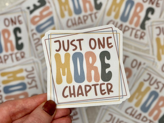 Just one more chapter | Sticker