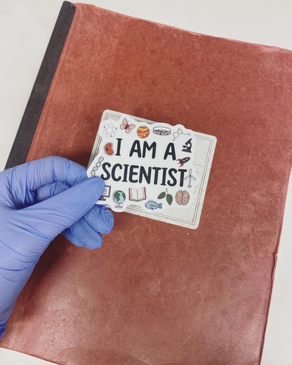 I am a scientist | Sticker
