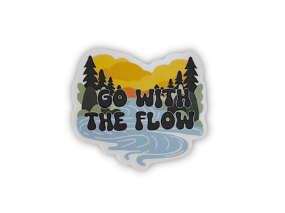 Go with the flow | Sticker
