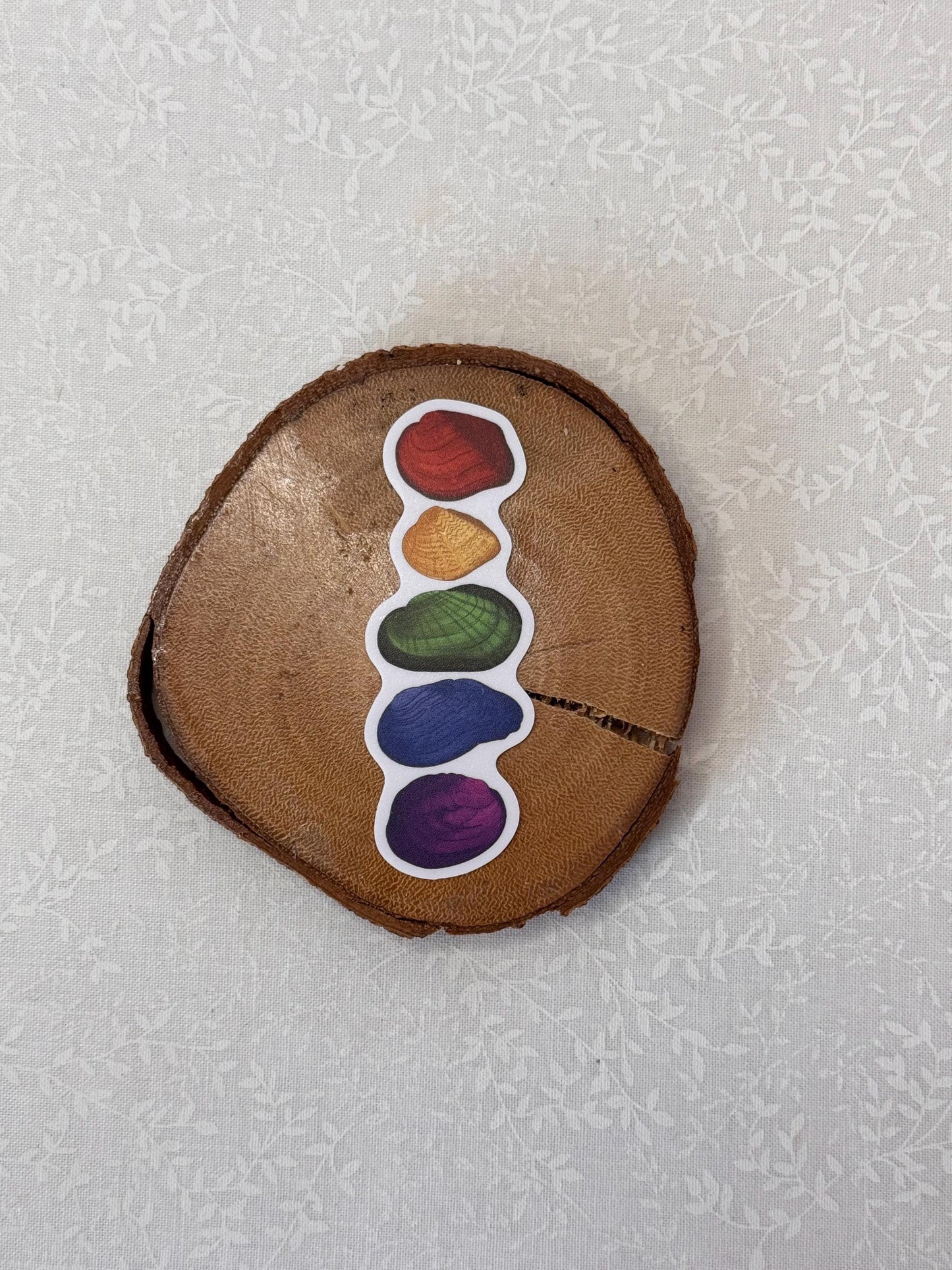 Rainbow freshwater mussel | Sticker