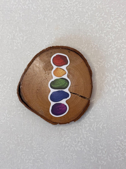 Rainbow freshwater mussel | Sticker