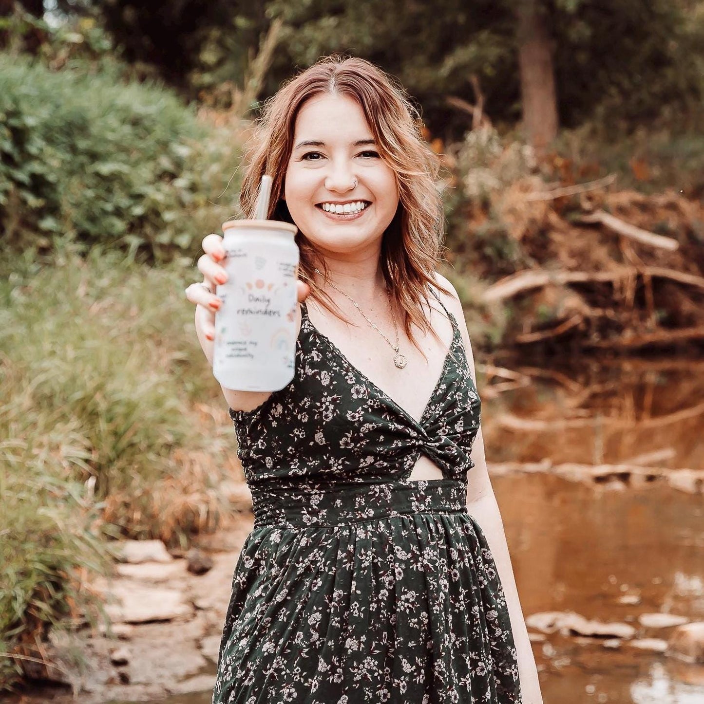 Daily affirmation tumbler