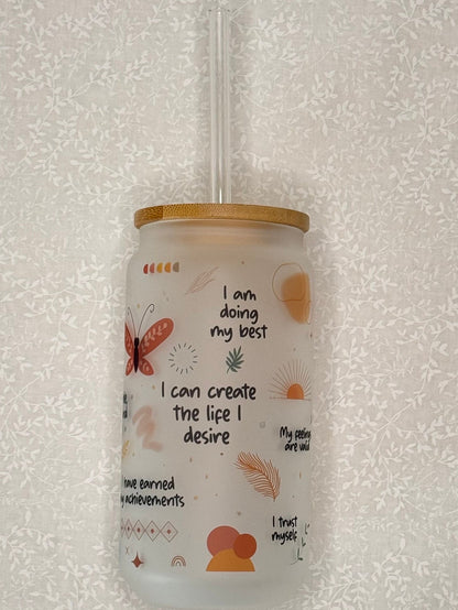 Daily affirmation tumbler