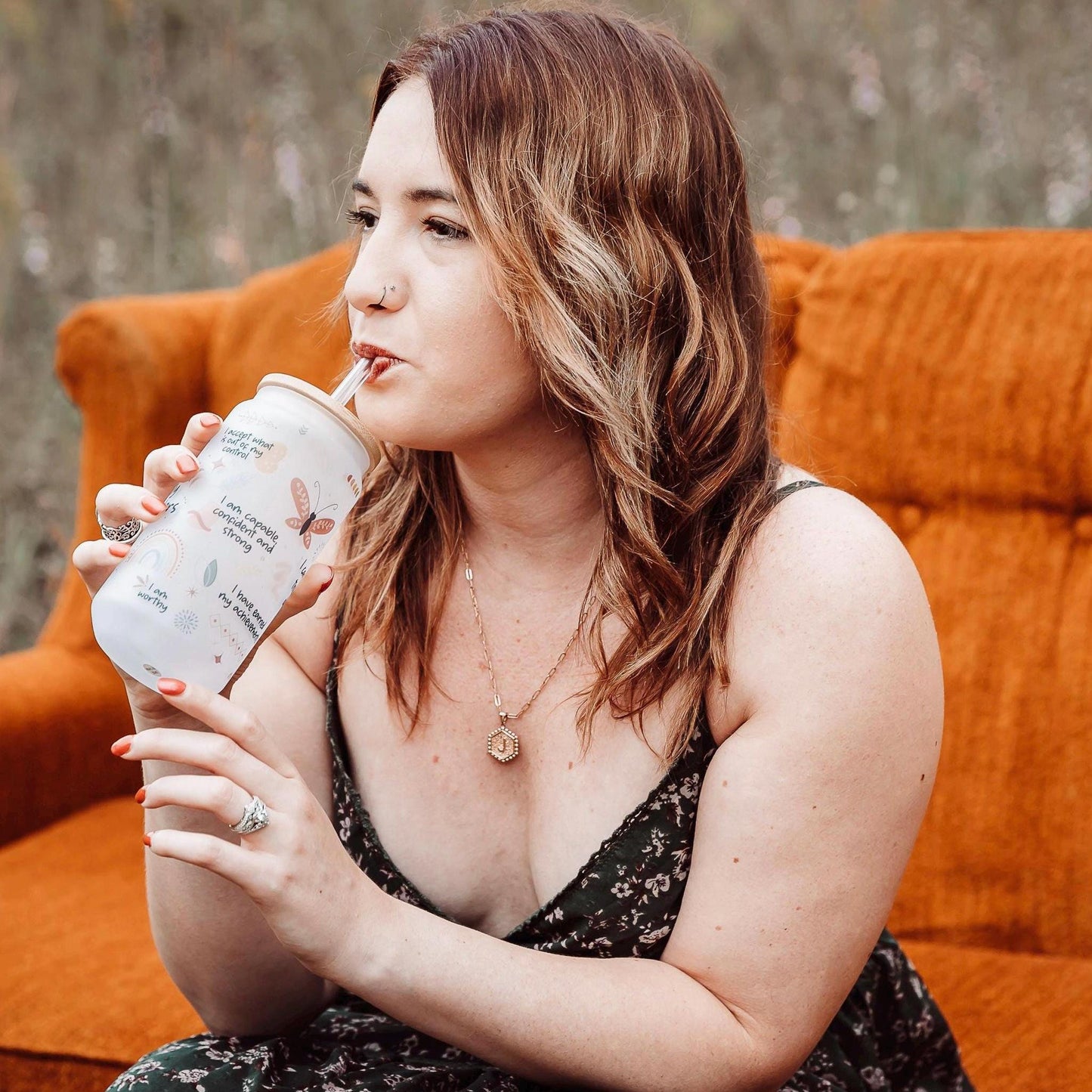 Daily affirmation tumbler