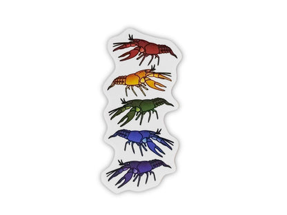 Rainbow crayfish | Sticker