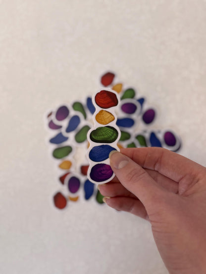 Rainbow freshwater mussel | Sticker
