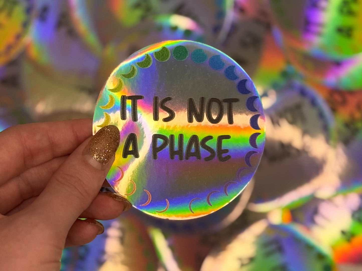 It is not a phase | Sticker