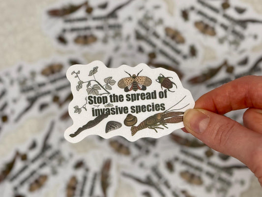 Invasive species awareness | Sticker