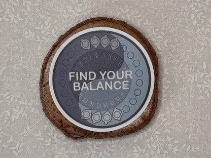 Find your balance centrifuge | Sticker