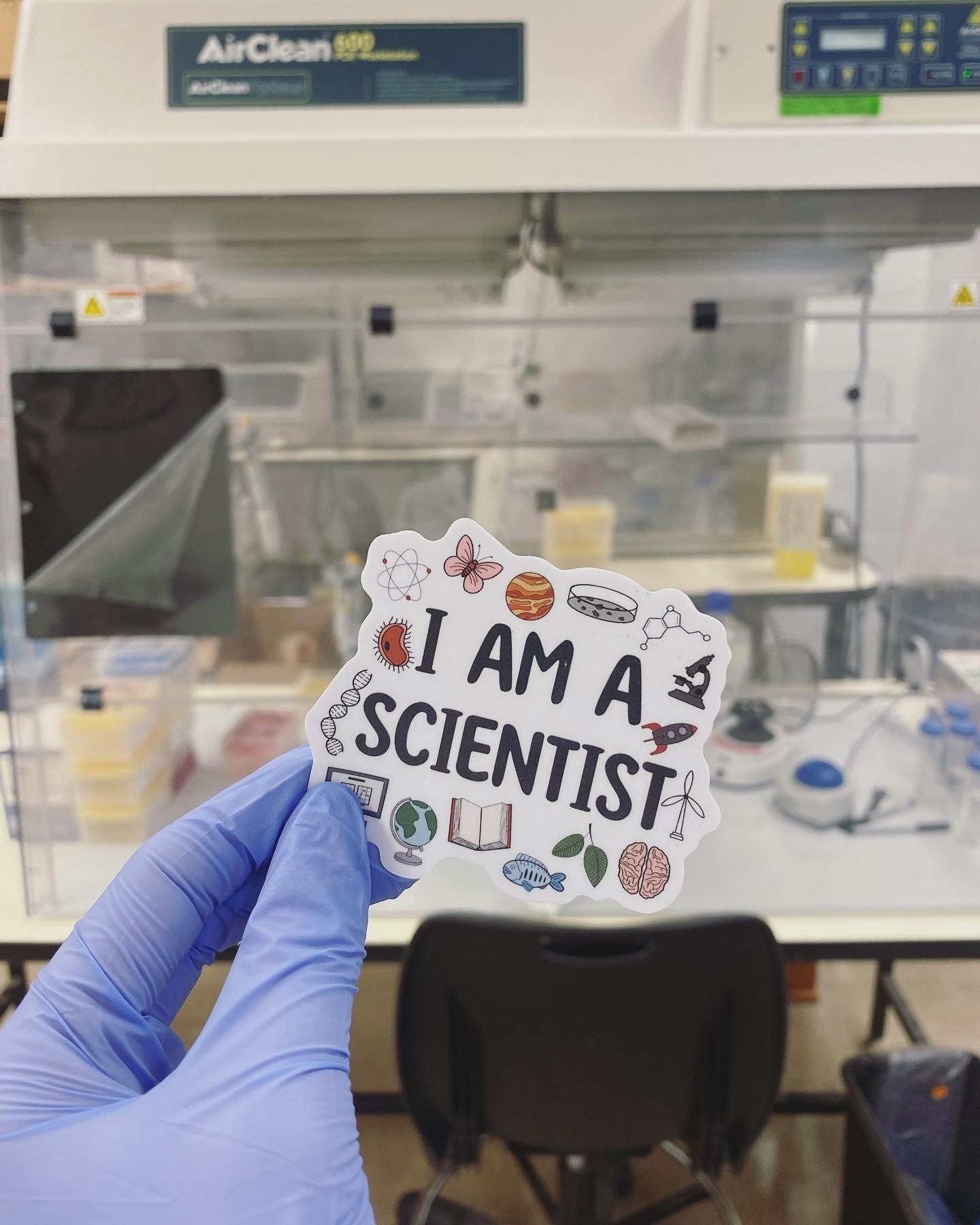 I am a scientist | Sticker