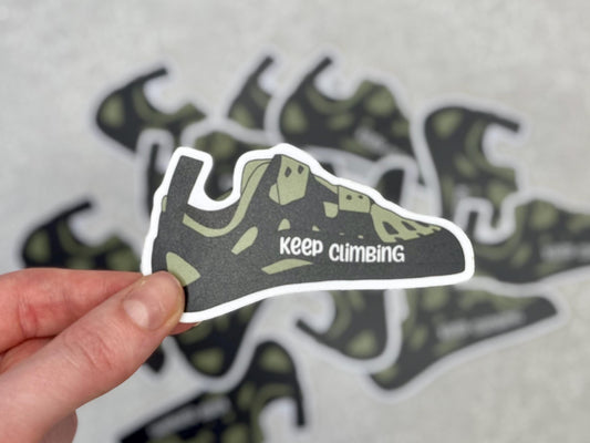 Keep climbing | Sticker