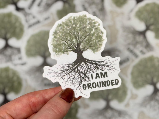 I am grounded - Tree | Sticker