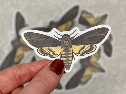 Death's-head hawkmoth | Sticker