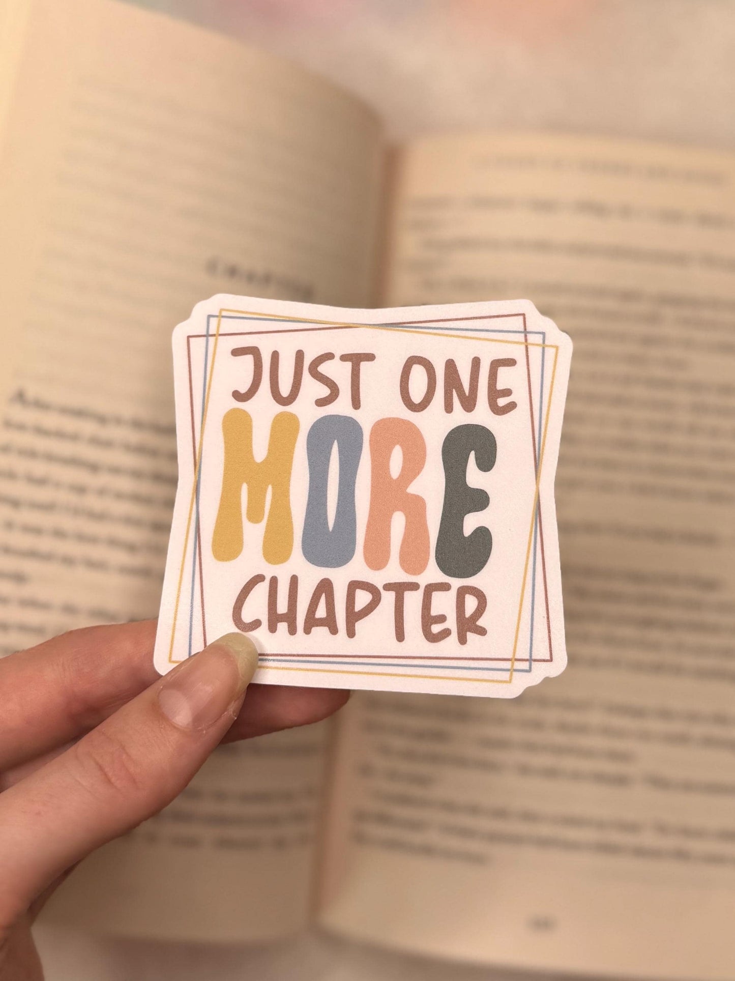Just one more chapter | Sticker