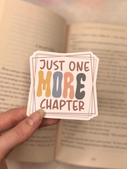 Just one more chapter | Sticker