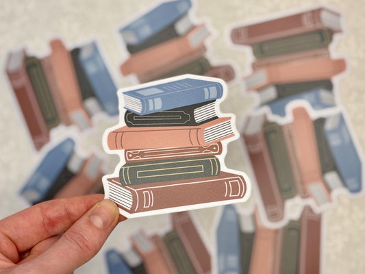 Stacked books | Sticker