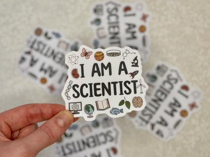 I am a scientist | Sticker