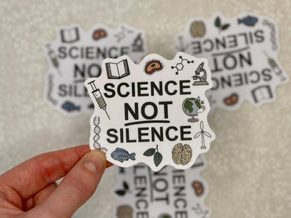 Science not Silence | Sticker